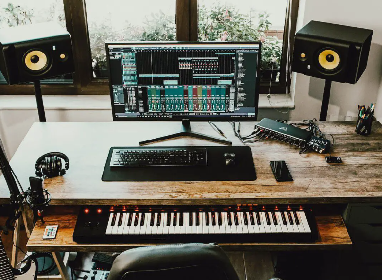 Home Music Studio Set Up